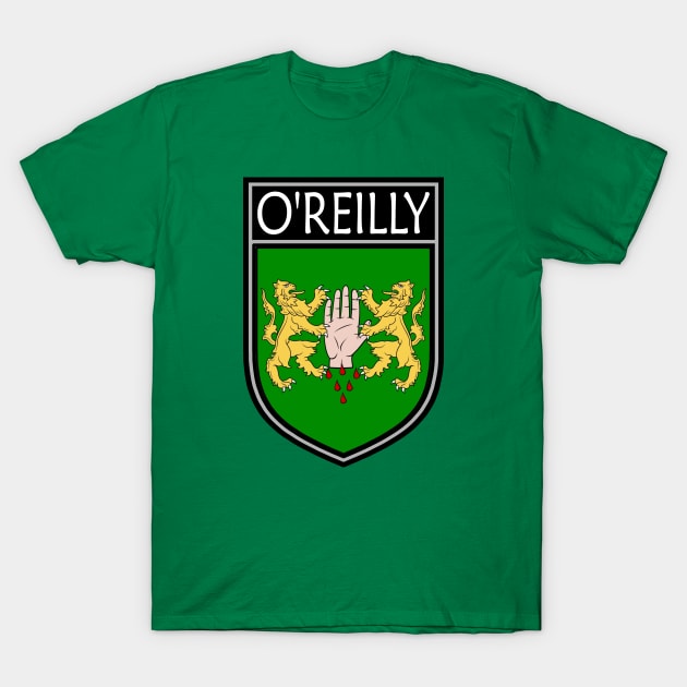 Irish Clan Crest - O'Reilly T-Shirt by Taylor'd Designs